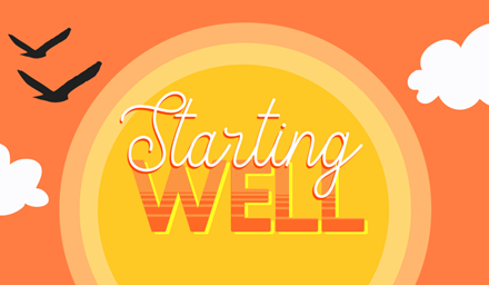 Starting Well Landing Card