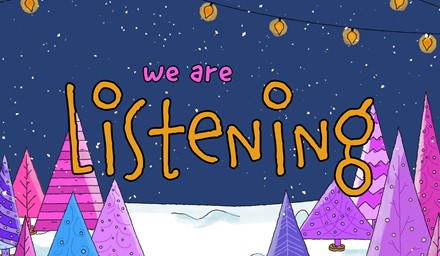 Kids Christmas Thumb Listening