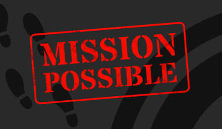 Mission Possible Landing Card